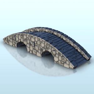 Large stone bridge - Hobbit medieval scenery terrain wargame
