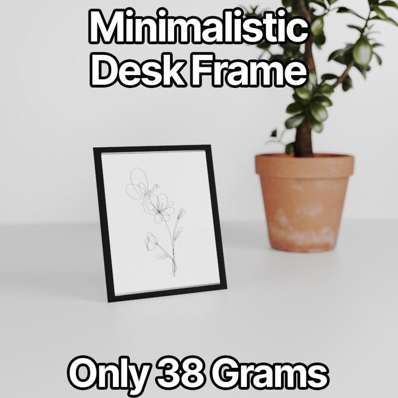 Minimalistic Desk Frame