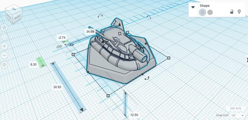 Battletech Saladin Hovercraft
