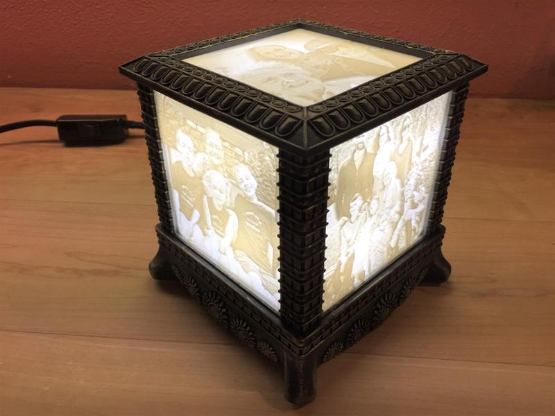 Gothic Lithophane Light
