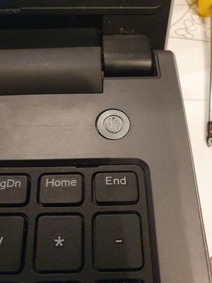 Dell Inspiron 5000 power button