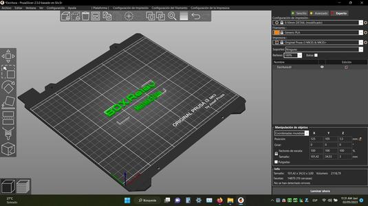 Caja para relee de carro