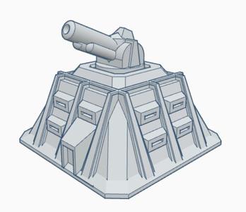 Cannon Emplacement Mil035