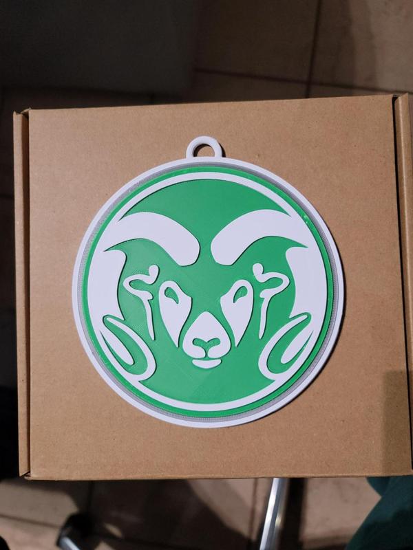 COLORADO STATE 3D Logo 180mm series