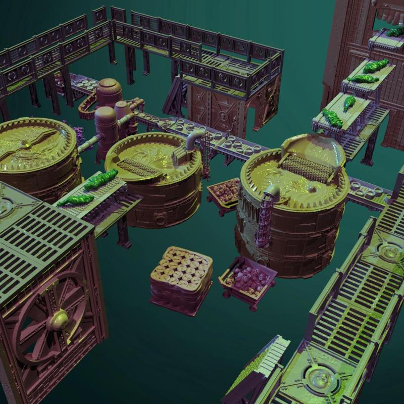 Corpse Cannery Modular Terrain