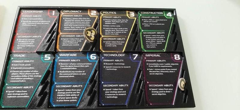 Twilight Imperium Strategy Card Holder