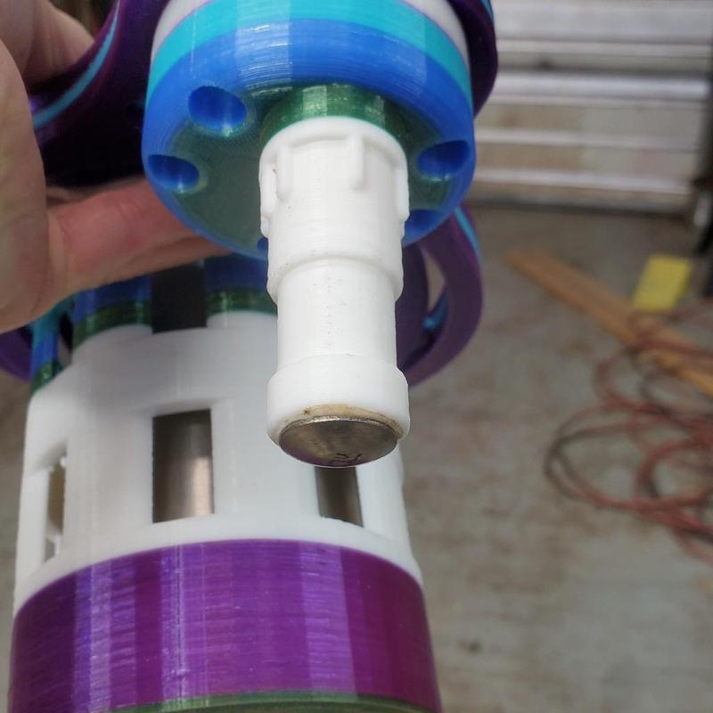 Water bottle gimbal Scotty mount