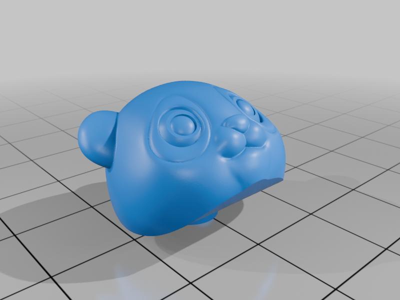 Panda head - cat key hook