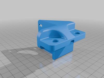 Ender 3 DD w extra space for dual gear extruder