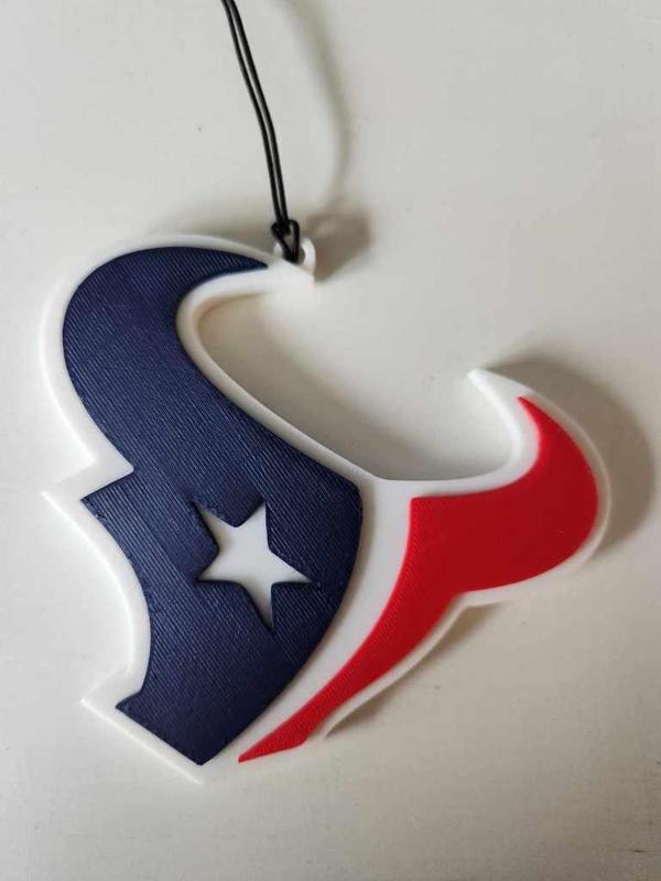 Houston Texans Car Rearview Mirror Ornament