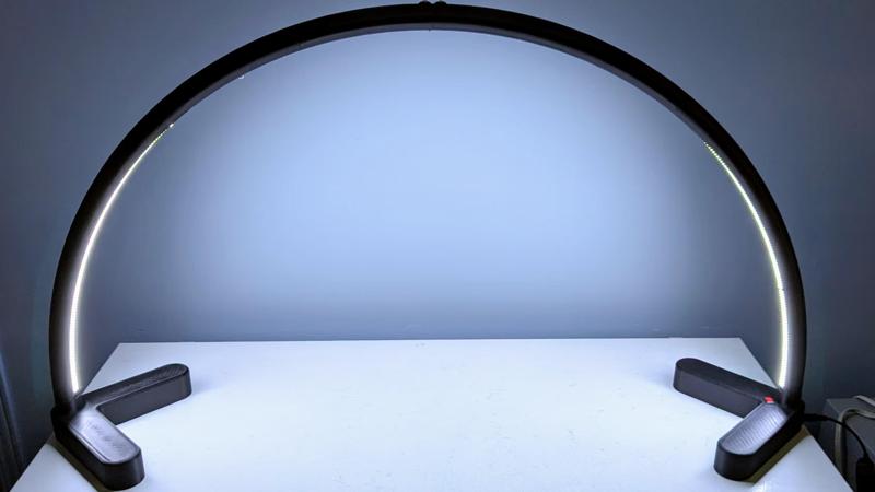 Large LED light for miniature painting, crafts, electronic work, jewelry and other fine work