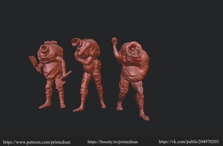 Greed minions (bagmen)