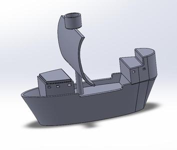 Barco pirata - decoração aquário