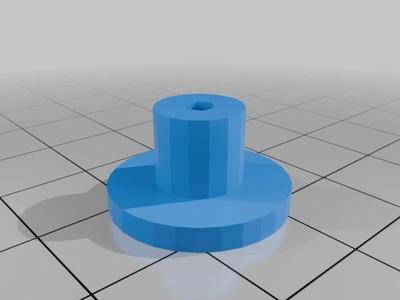 Microphone mounting button for handheld microphones