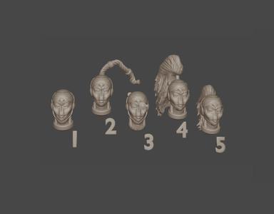 Female Heads for your Tau