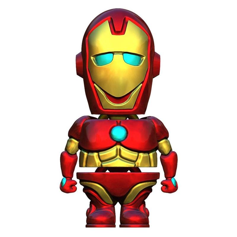 Cute Wiggle Ironman (articulated)
