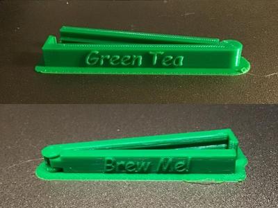 Parametric Bag Clip, labeled