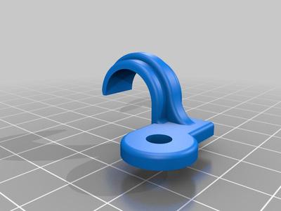 Honda XR rear brake line clip