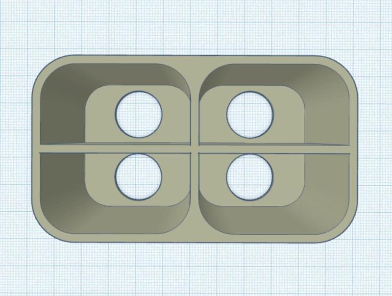 Canon LP-E6 Case 4X batteries