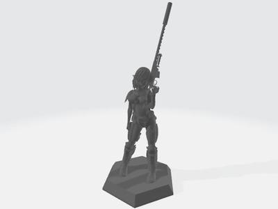 Cybil Tactical Sniper armor (Fixed)