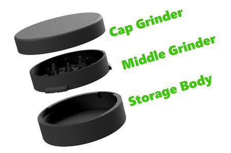 3 Piece Grinder - 70mm