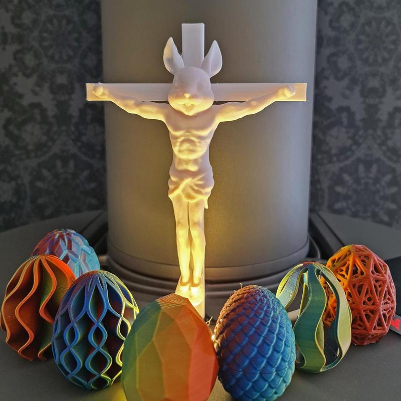 Rabbit Jesus - modern easter madness