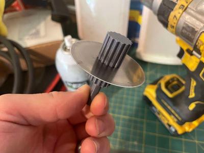 Blade Sharpening Arbor for Fiskars Rotary Cutter