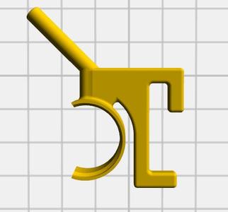 Angle remix of Bobbin and thread holder ikea skadis