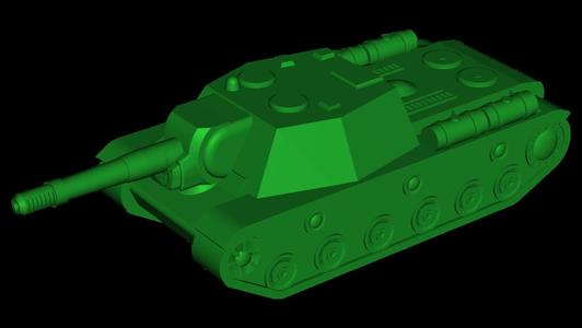 SU-152 Zveroboi Assault Gun 