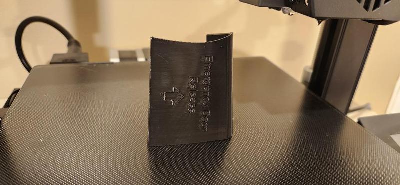 Tesla Model3 Highland Emergency Door Release Cover