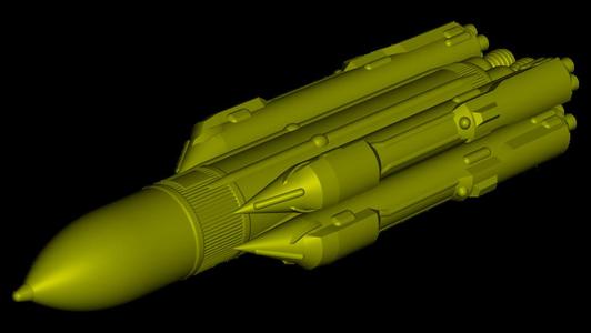 Energia (11K25) Heavy Lift Launch Vehicle 