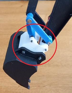 Automatic bucket for excavator.