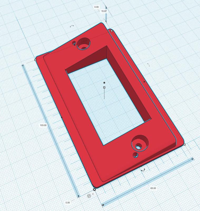 Ring Wired Video Doorbell Mount 15 degrees
