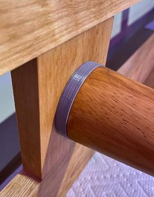 3/4" Adaptor for Mid Century Turned Leg