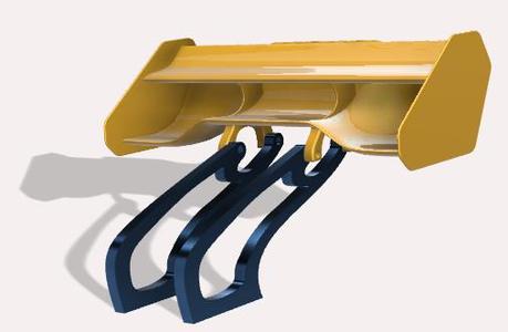 R/C Car spoiler for Maverick Strada MT Evo and HSP 94111 (Brontosaurus)