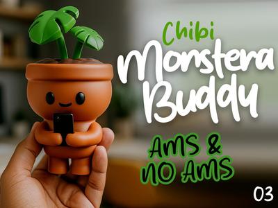 Chibi Monstera Buddy