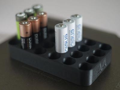 AA Battery Organizer