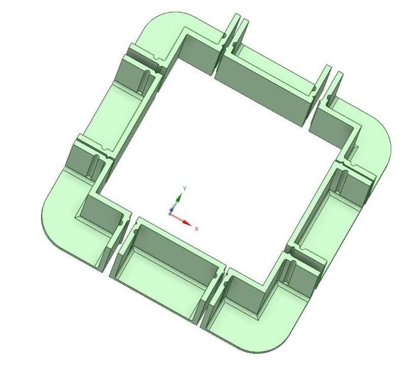 adjustable mold housing 