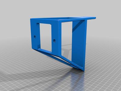 Wind sim mount for MOZA R5/R9