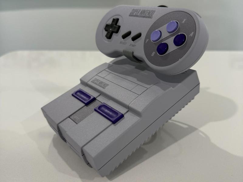 SNES Mini Console Display Stand - North America