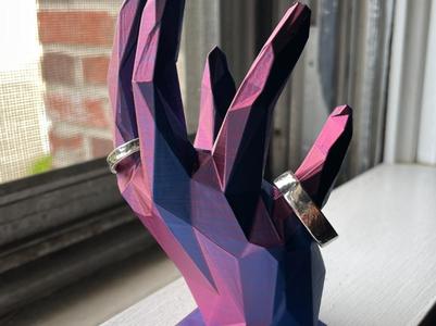 Crystal Hand Ring Stand v2