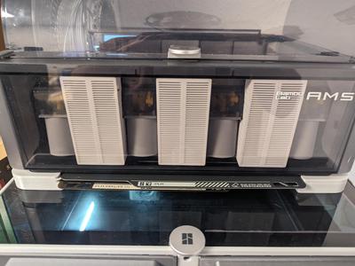 AMS Build Plate Storage - Low Filament Usage