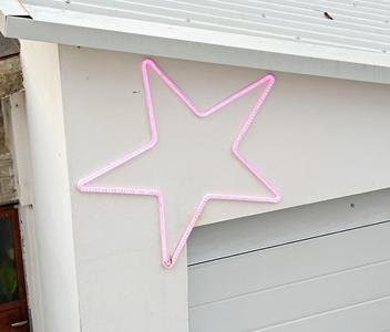 LED Star Wall - christmas ornament