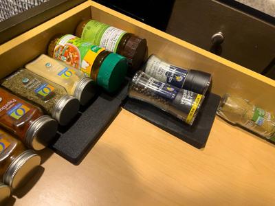 Spice Drawer Organizer