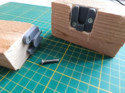 Wooden Connectors for Structures (Indoor/Outdoor) Extremely Versatile