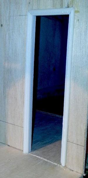 Doll house doorway molding