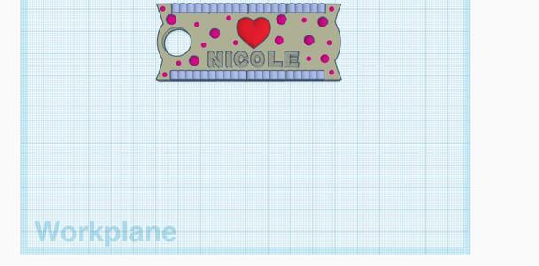Stanley Nameplate: Nicole