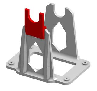 Filament Spool Switcher - donor spool holder extender for large spools