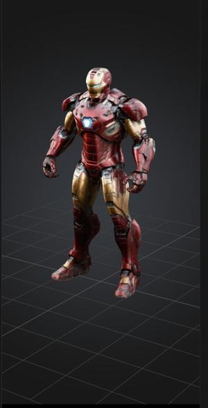 Iron man action figure