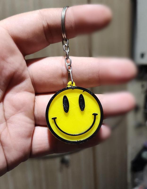 Smile keychain